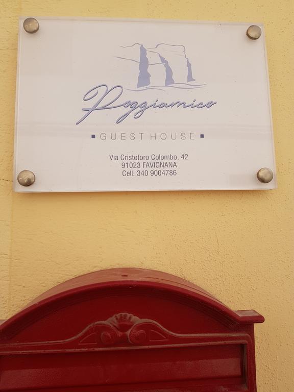 Poggiamico Guest House 法维尼亚纳 外观 照片